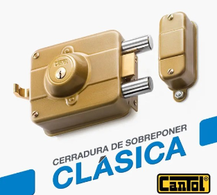 chapa CANTOL clasica 120 2 golpes