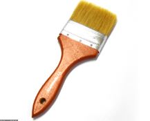 Brocha 2.5 Mango Madera cerda fique