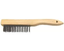 escobilla Acero mango madera 6 filas C&A / AMASA
