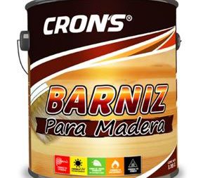 Pintura Esmalte BARNIZ 1 Galon CRONS - Cedro