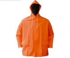 Poncho Pvc naranja 0.32mm