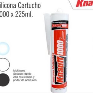 Silicona Knauf Negro, Gris, Blanco 225ml