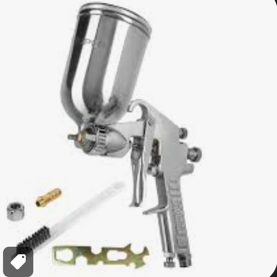 Pistola de gravedad TRUPER 400 ML - vaso para pintar