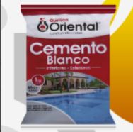 Cemento Blanco 1 Kg Quimica Oriental
