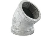 codo 1/2 x 45 fierro galvanizado