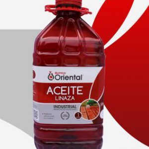 Aceite de linaza 1 galon quimica oriental
