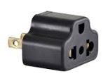 adaptador universal con salida tierra home light