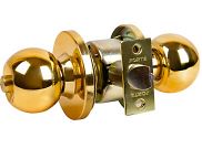 Chapa perilla para baño travex sin llave (dorado y plateado)