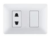 interruptor tomacorriente para empotrar home light