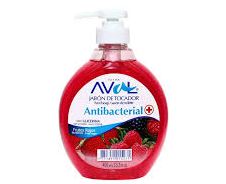 Jabon liquido antibacterial aval 400ml