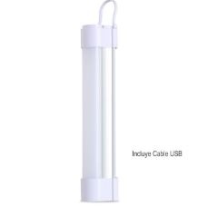 fluorescente led recargable 9w con base de aluminio home light (florescente)(foco recargable)