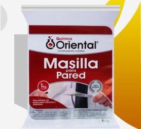Masilla para pared 1 kg quimica oriental