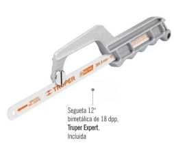 Mini arco sierra de plastico para segueta 12" truper