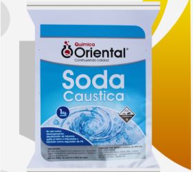 Soda caustica 1 kg Quimica Oriental