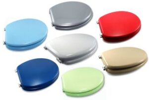 tapa asiento de inodoro colores (celeste, gris, guinda,negro,rosado,morado,verde limon)