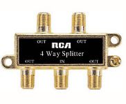 Spliter 4 vias para tv cable ECONOMICO