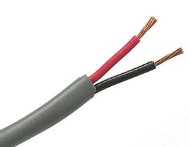 Cable vulcanizado delgado 2x 22 AWG (electronico)