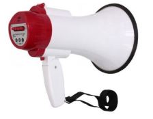 Megafono 120W "BATBLACK", USB, BLUETOOTH, BATERIA LITHIUM 150