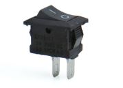 interruptor Switch negro 2 pin 6 Amp 220 VAC on/off