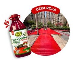 Cera con Ocre Wax 1 Galon - Rojo