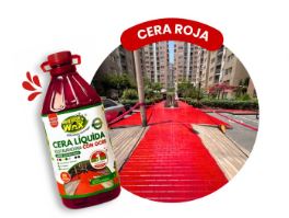 Cera con Ocre Wax 1 Galon - Rojo