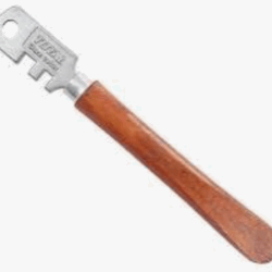 Cortador de vidrio, mango madera 5 pulgadas 6 ruedas THT561301 TOTAL