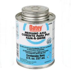 Pegamento tubo PVC Azul 16 Onz 473ML 1/8 WED-ALL