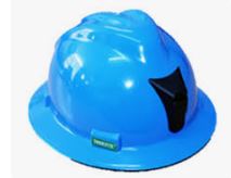 Casco protector MINERO azul TRIDENTE