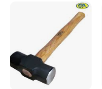 Combo con Mango de MADERA y fibra de vidrio 6LBS - C&A comba
