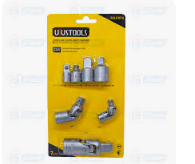 Juego Dados, adaptadores y reductores UYUSTOOLS 7 pcs