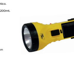 Linterna Recargable Solar CON PILA AA HOME LIGHT
