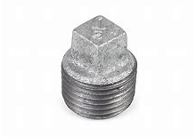 Tapon MACHO 3/4 fierro galvanizado