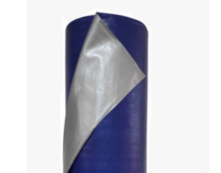 Lona para carpa TARFLEX 2 metros AZUL PLATA Toldera para carros y otros