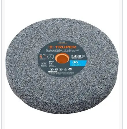 Piedra disco para esmeril 6 x 1 TRUPER