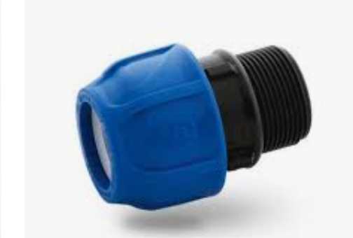 Adaptador 1 32mm HDPE a Rosca 3/4 - tubo polietileno