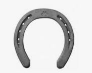 herraje hierro para caballo MUSTAD #1 Juego 4