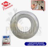 Reduccion Desague 2" A 1 1/2" SILICONA "ABS" jebe