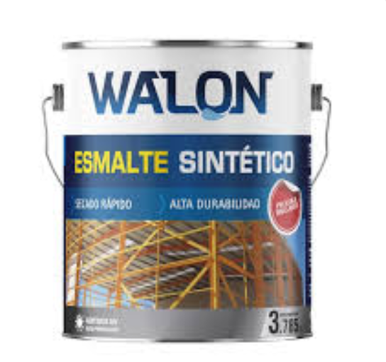 Pintura Esmalte WALON 1 galon - Negro