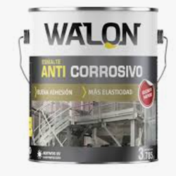 Pintura Esmalte ANTICORROSIVO 1 Galon WALON - Blanco