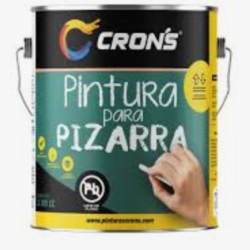 Pintura Esmalte para Pizarra CRONS 1 galon - Negro