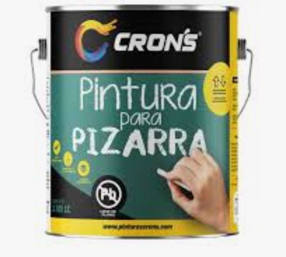 Pintura Esmalte para Pizarra CRONS 1 galon - Verde
