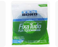 Cinta acrilica doble contacto transparente TEKBOND 25mm x 20 mtrs