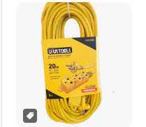 Cable Extension Cobre 3 tomas 15 metros