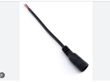 Conector Hembra con Cable para cinta Led
