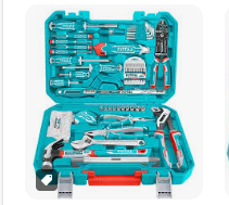 Juego Maleta con Herramientas Manuales 168 Piezas TOTAL THKTHP21686
