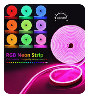 Cinta NEON flex 5 Mtrs + Transformador