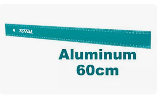 Regla aluminio 60cm TMT636002 TOTAL