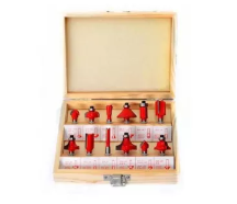 Fresa para Ruteador Cuchillo Tupi 1/4 x 12 Piezas UYUSTOOLS
