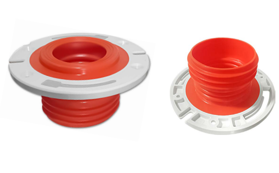 Brida flexible para inodoro - cuello cera