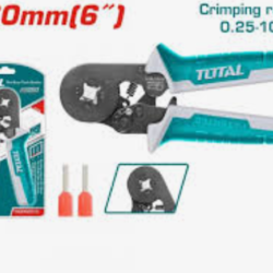 Alicate crimpador con ratchet 6 TOTAL grimpeador